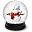 Christmas Snowman Icon 32x32 png